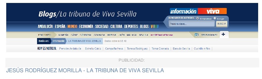 Dudas sobre S 40 Encabezado la tribuna de sevilla - &diams;Dudas sobre la S-40