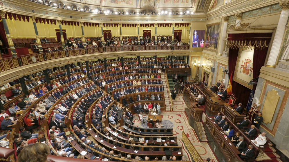 Congreso de los Diputados - Uni&oacute;n Europea