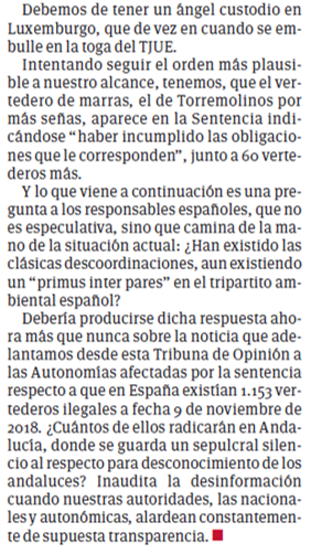 ♦Más de 1.500 vertederos ilegales: ¿cuántos en Andalucía? Artículo Más de 1500 vertederos ilegales cuántos en Andalucía Viva Sevilla 2 - ♦Más de 1.500 vertederos ilegales: ¿cuántos en Andalucía?