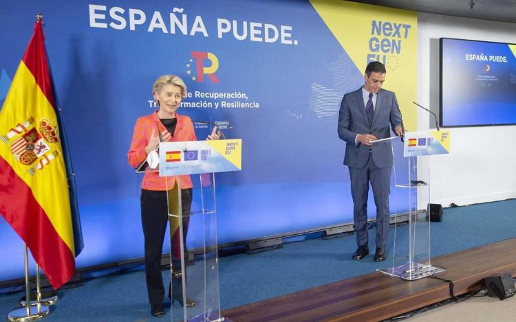 Estancamiento expedientes Espana Fondos Europeos - Autonom&iacute;as