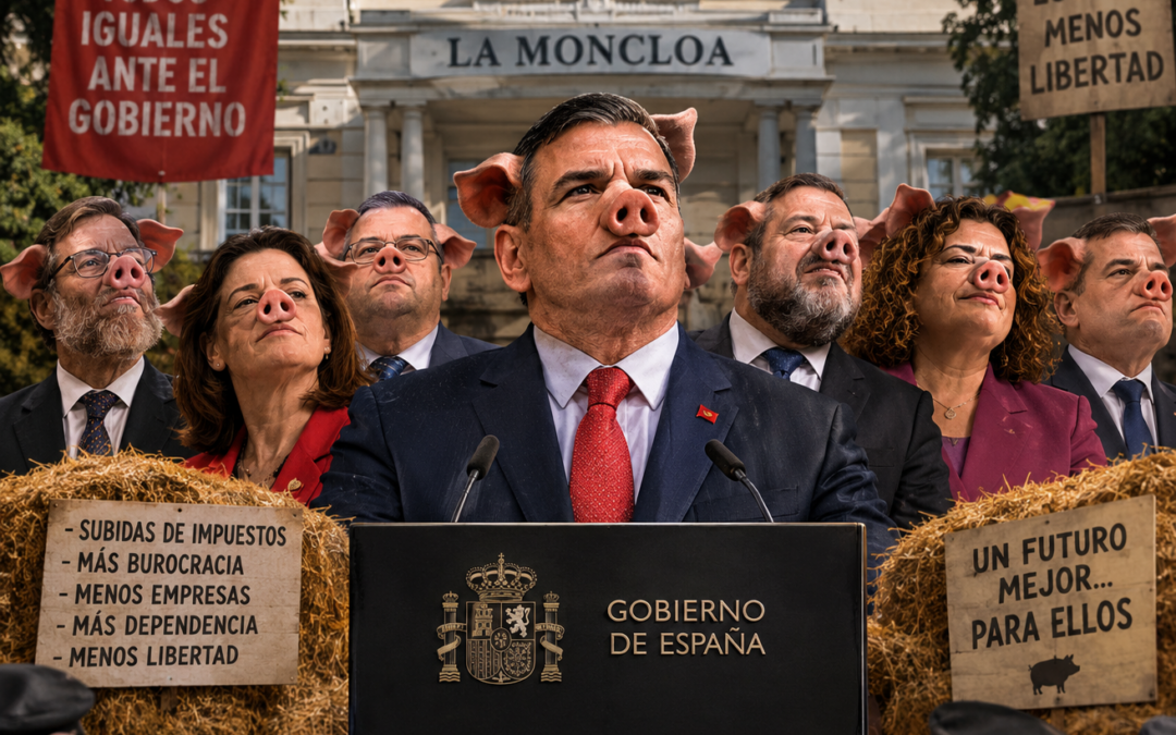 Rebeli&oacute;n en la granja Monclovita y resurrecci&oacute;n de Orwell